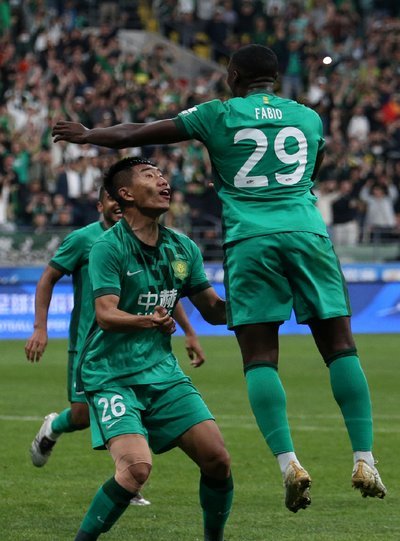 中超：国安3-0英博，拉莫斯、林良铭破门，曹永竞染红